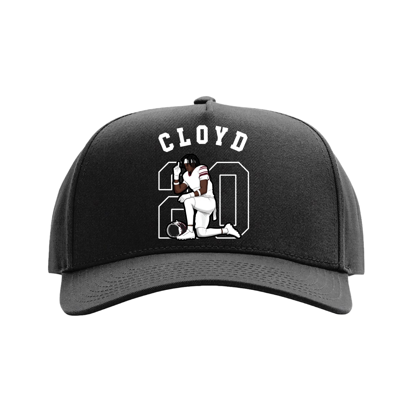 Full Fabric Five-Panel Champ Cap