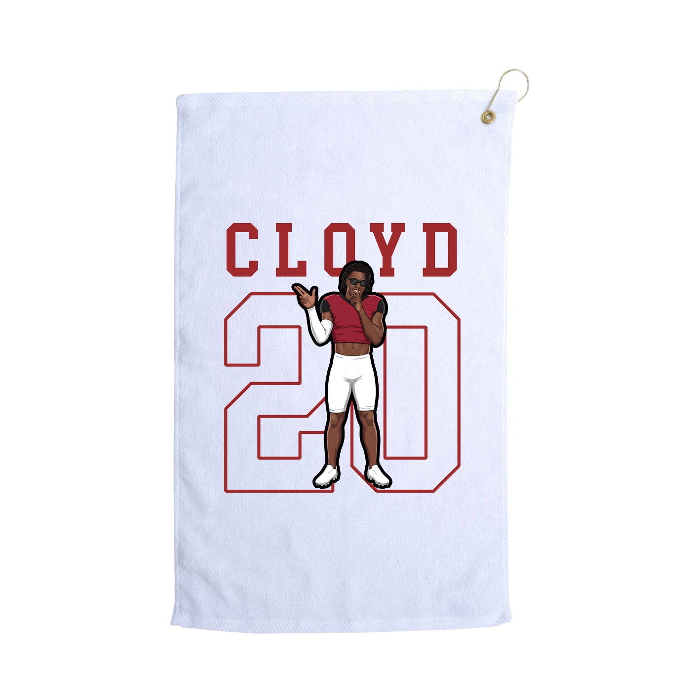 Terry Velour Golf Towel