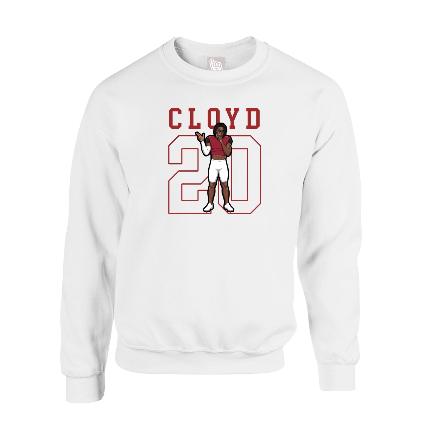Fleece Crew — Shirsey in White