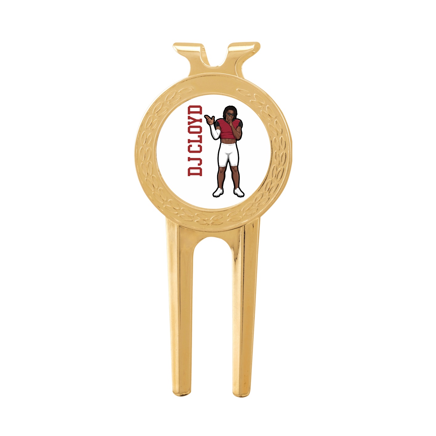 Divot Tool with Ball Marker — Name Vertical in Classic