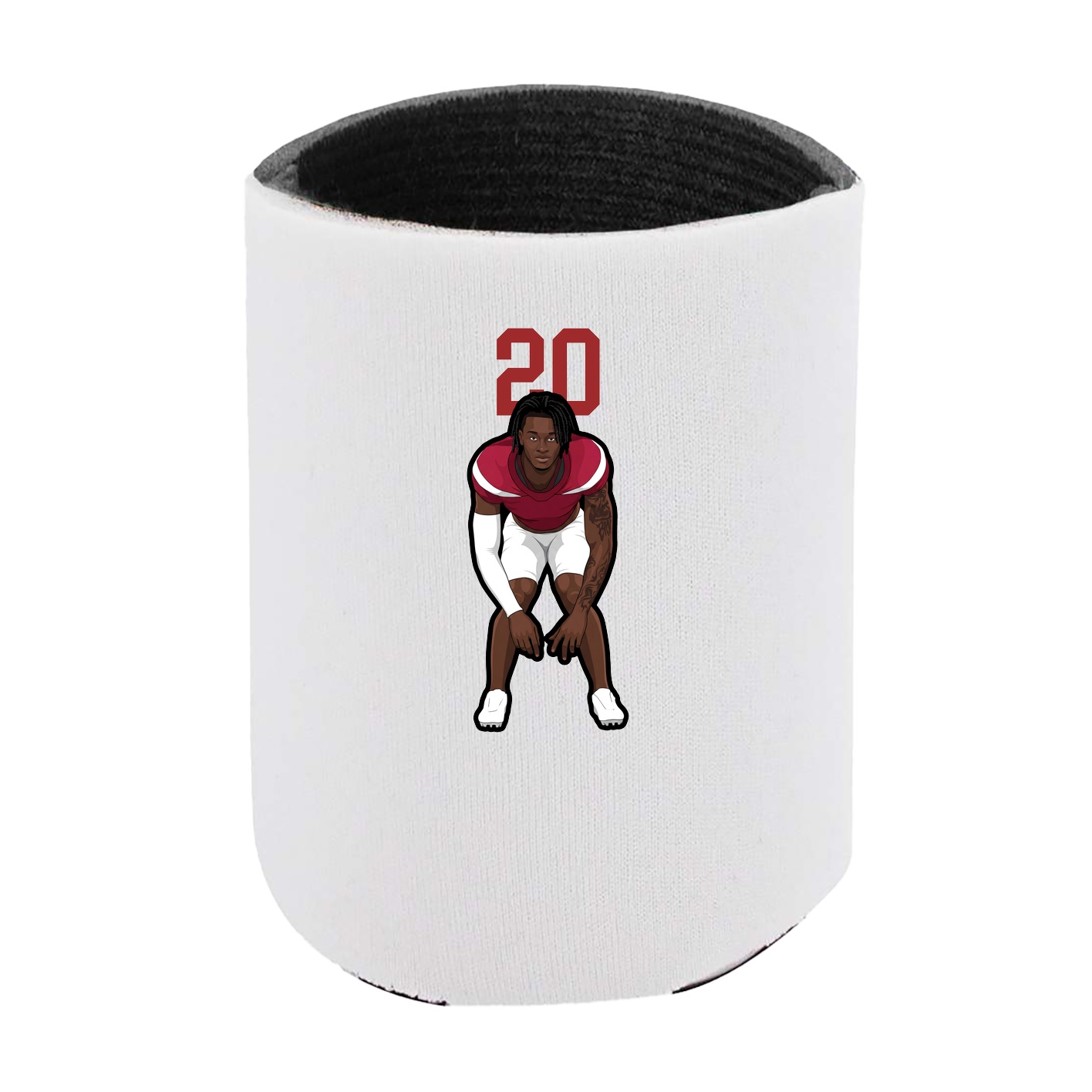 Can Holder — Number Top in White