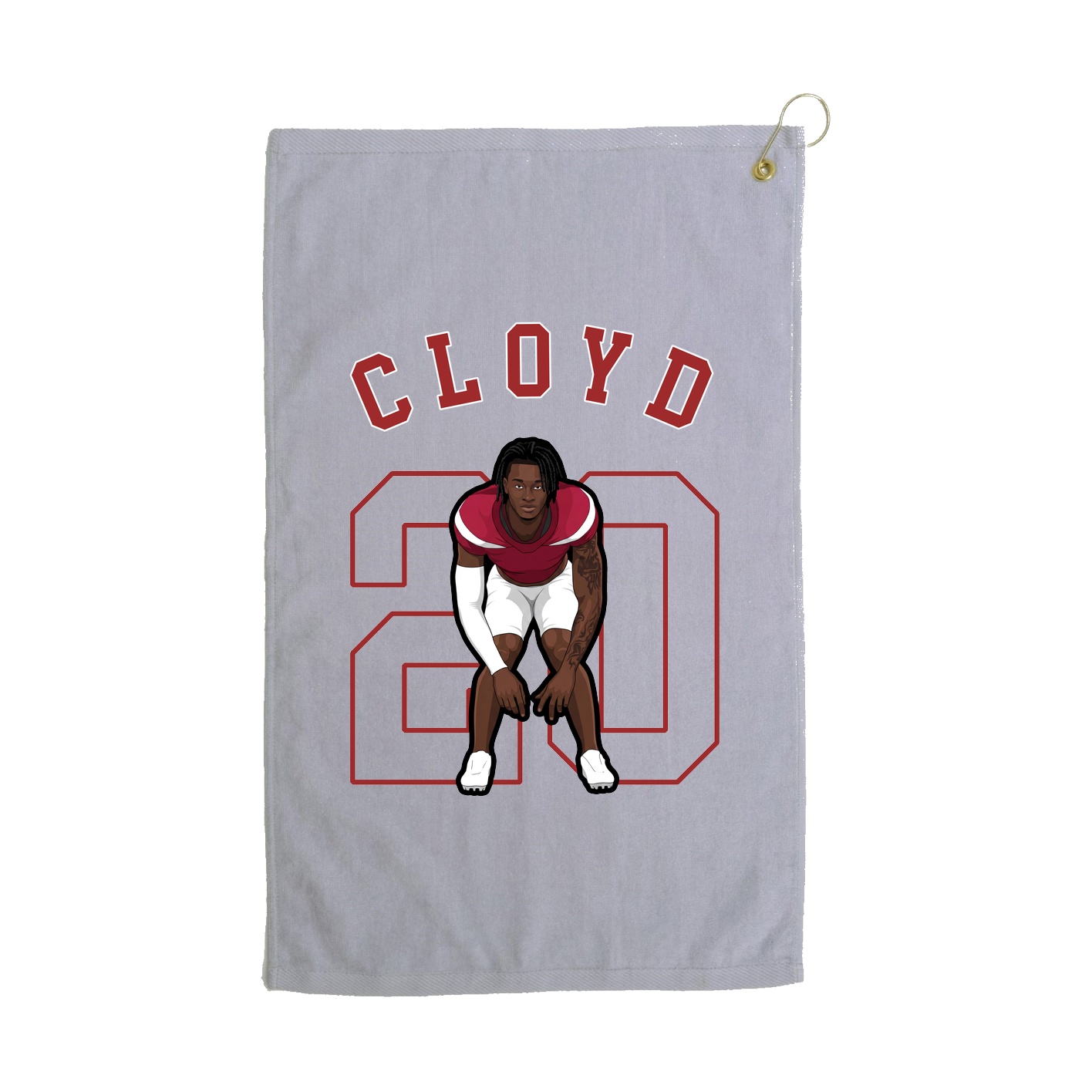 Golf Towel — Shirsey Arch in Grey