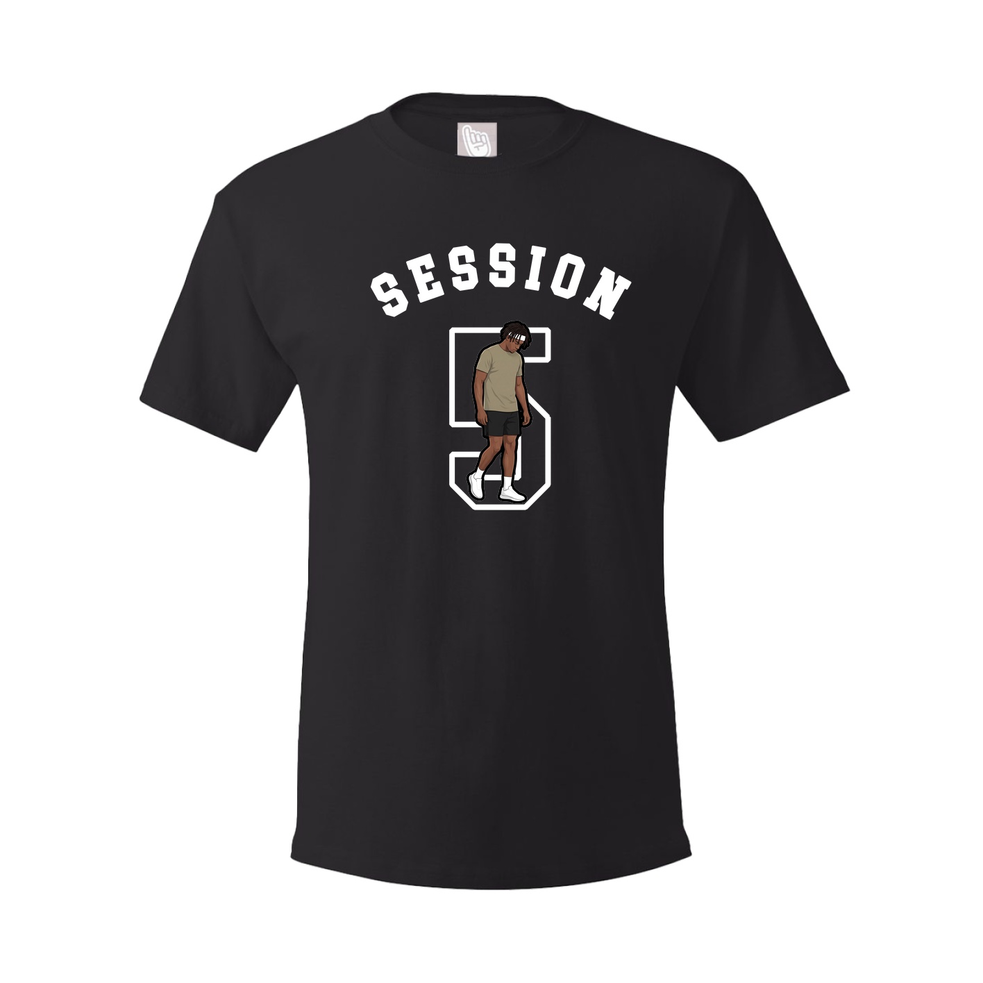 Youth Tee — Shirsey Arch in Black