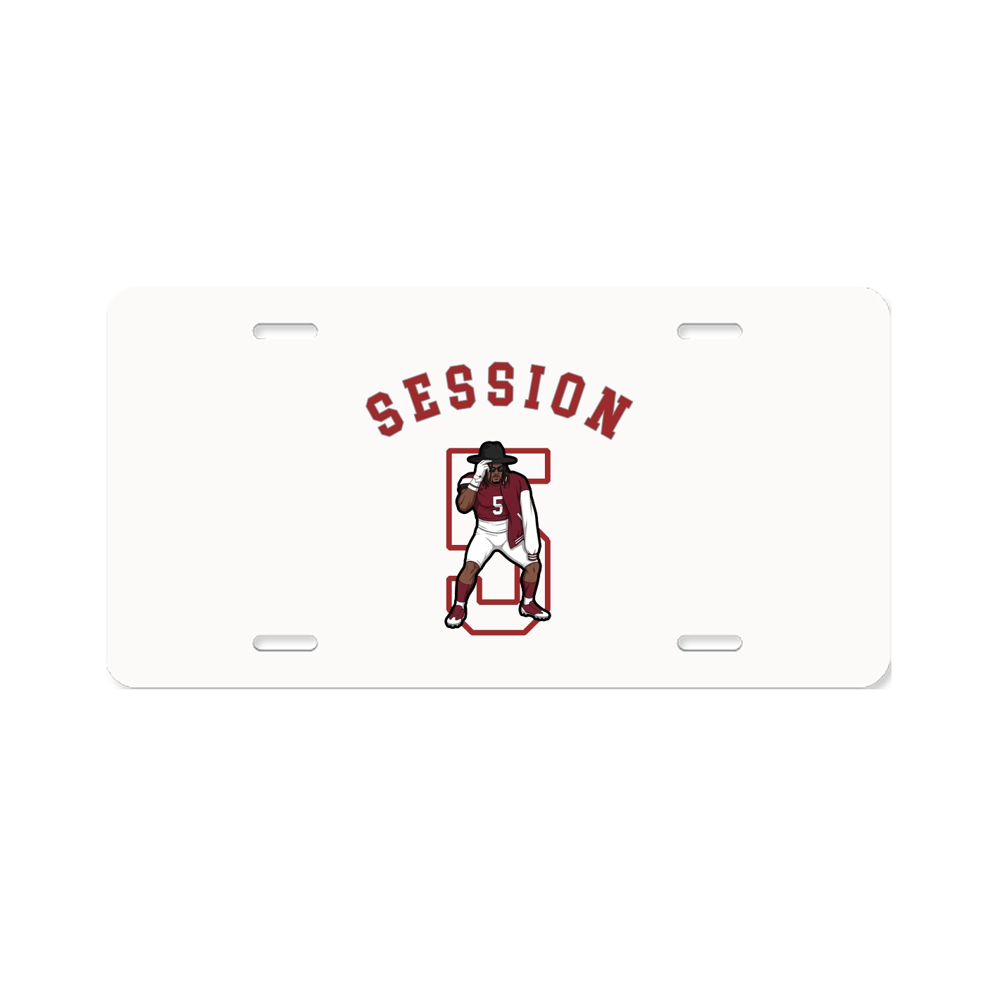 License Plate — Shirsey Arch in Classic