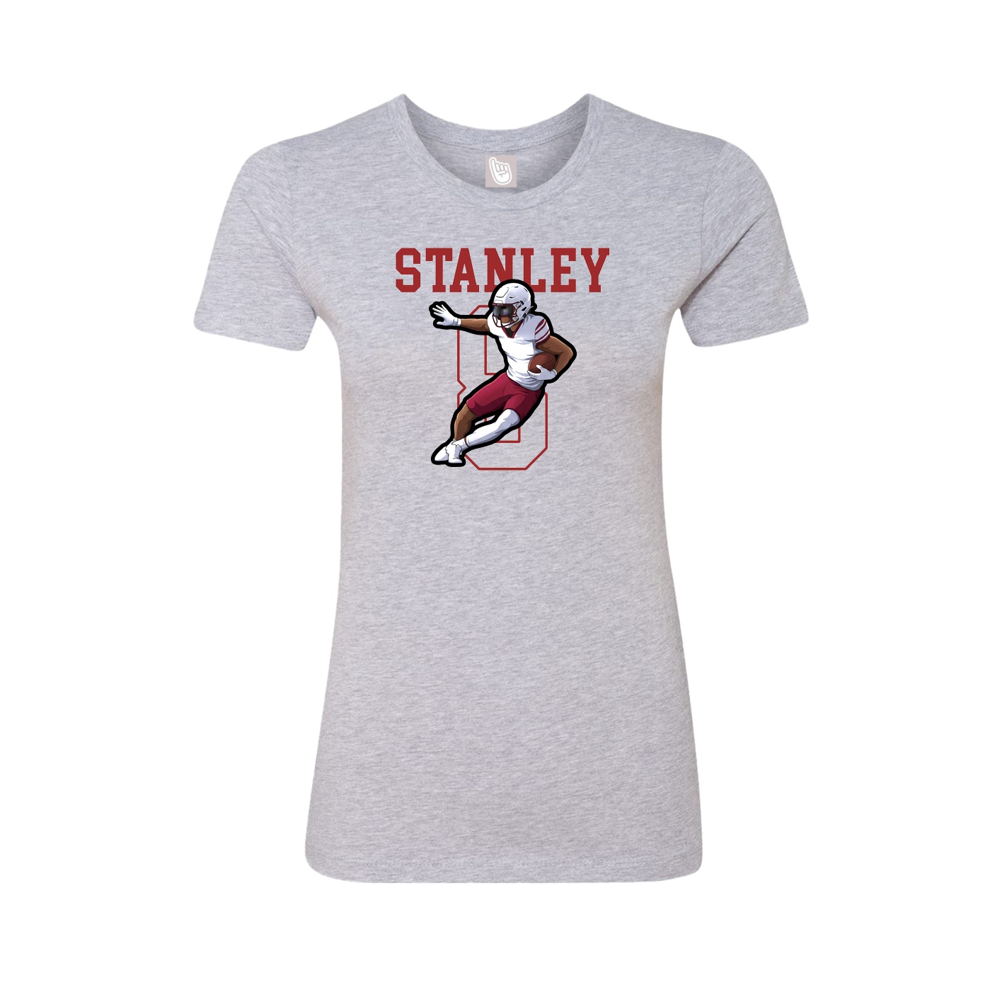 Fitted Women's Tee — Shirsey in Grey