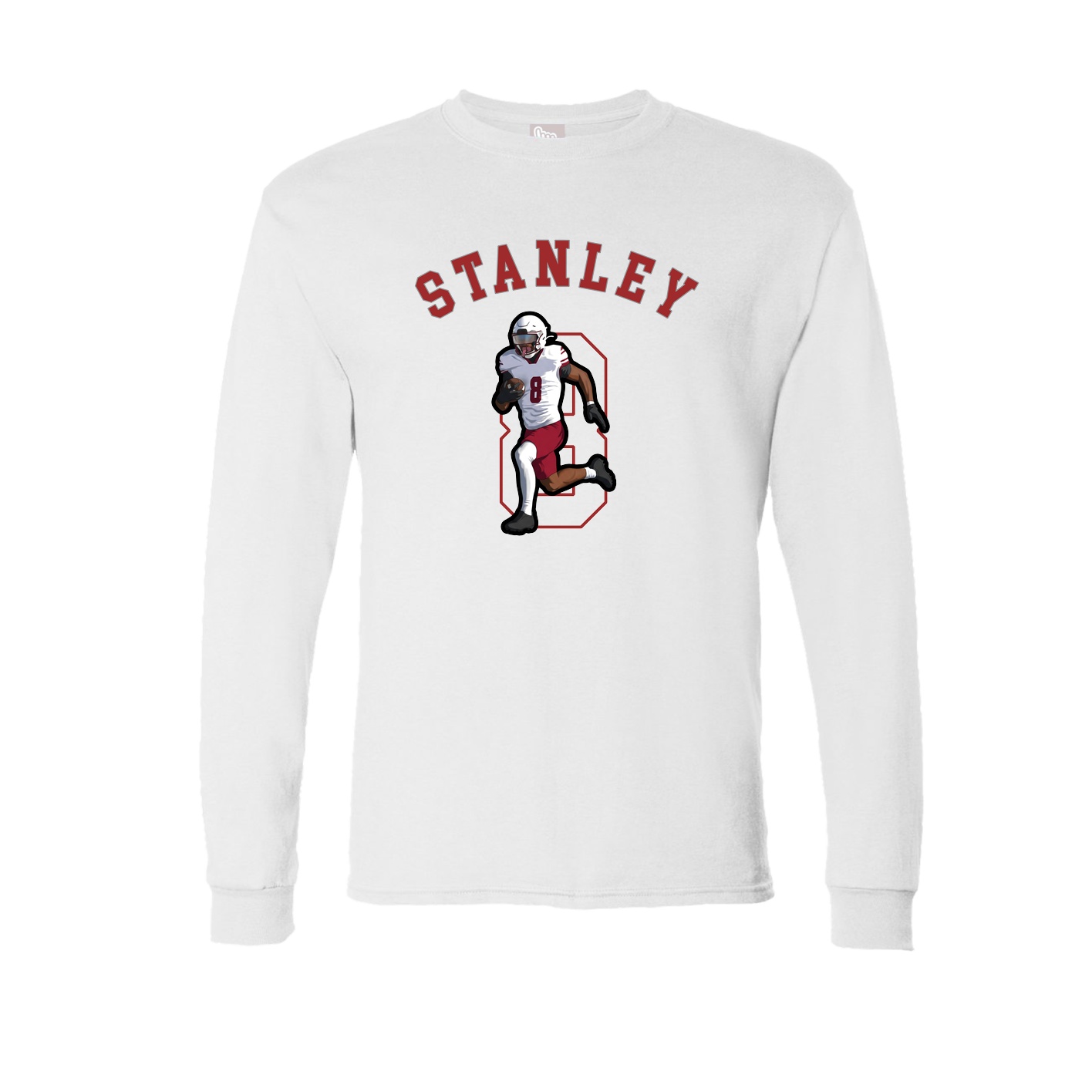 Long Sleeve Tee — Shirsey Arch in White
