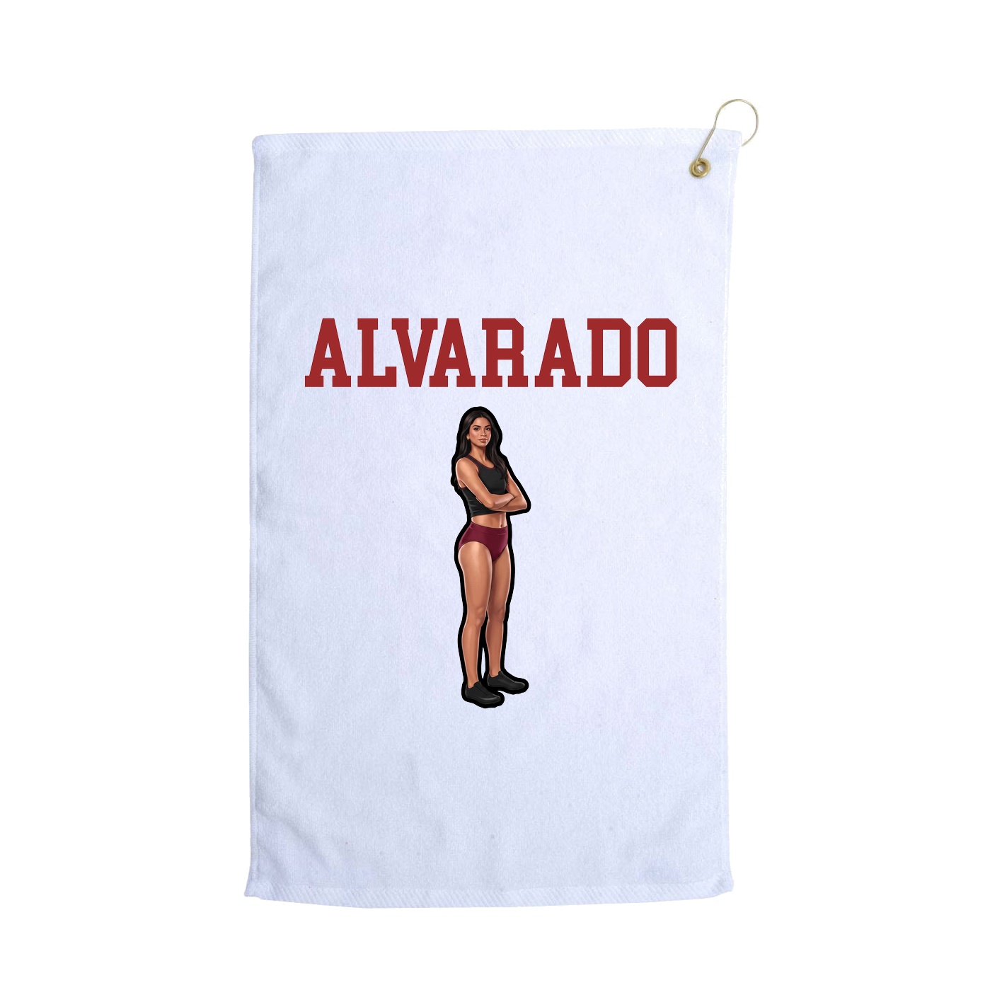 Golf Towel — Shirsey in White