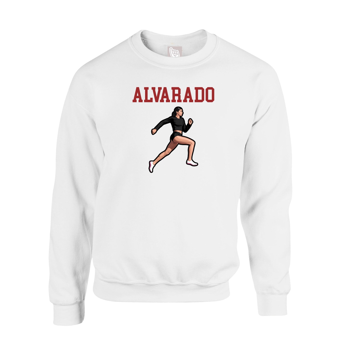 Fleece Crew — Shirsey in White