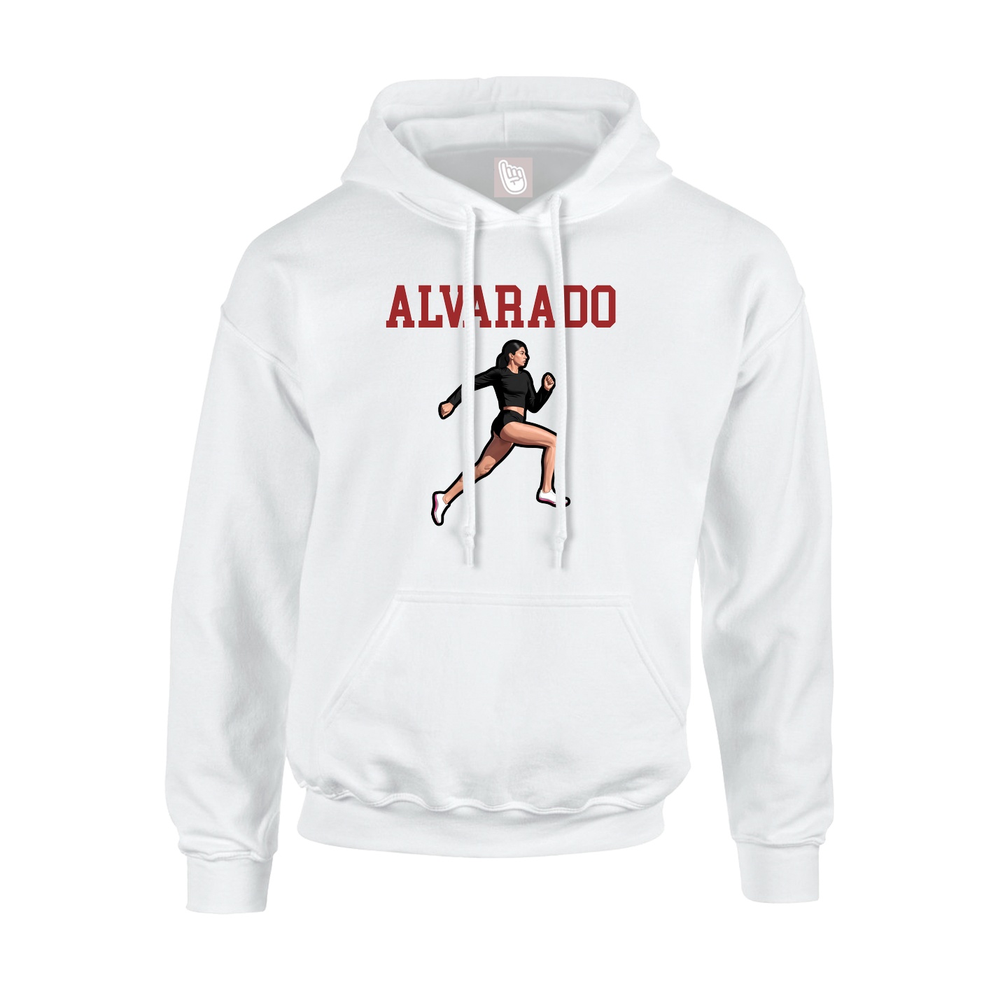Youth Hoodie — Shirsey in White
