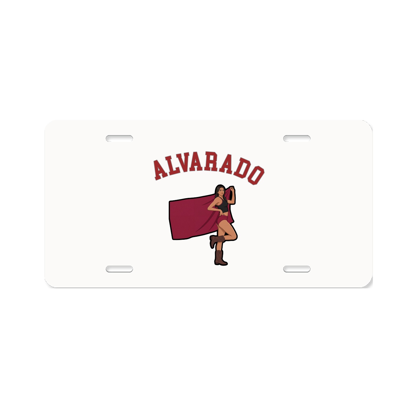 License Plate — Shirsey Arch in Classic