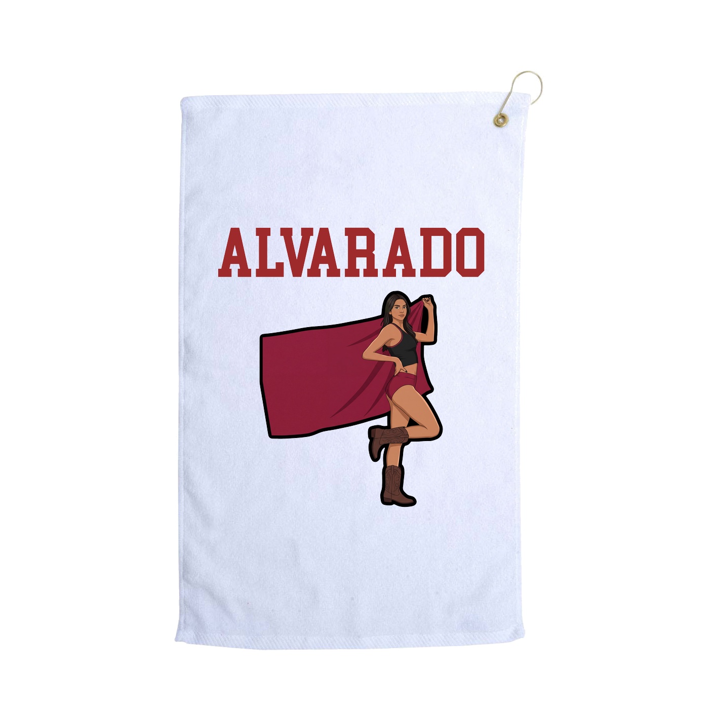 Golf Towel — Shirsey in White