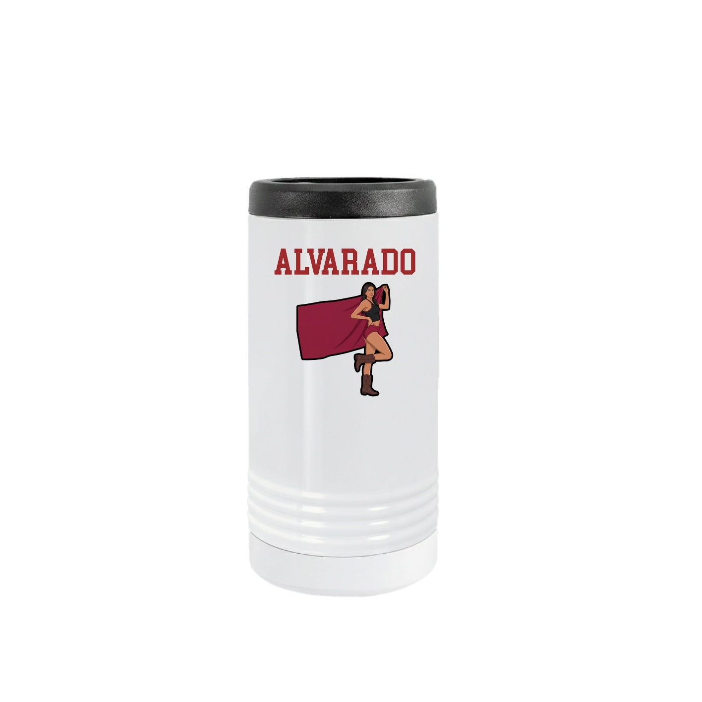 Slim Beverage Holder — Shirsey in White