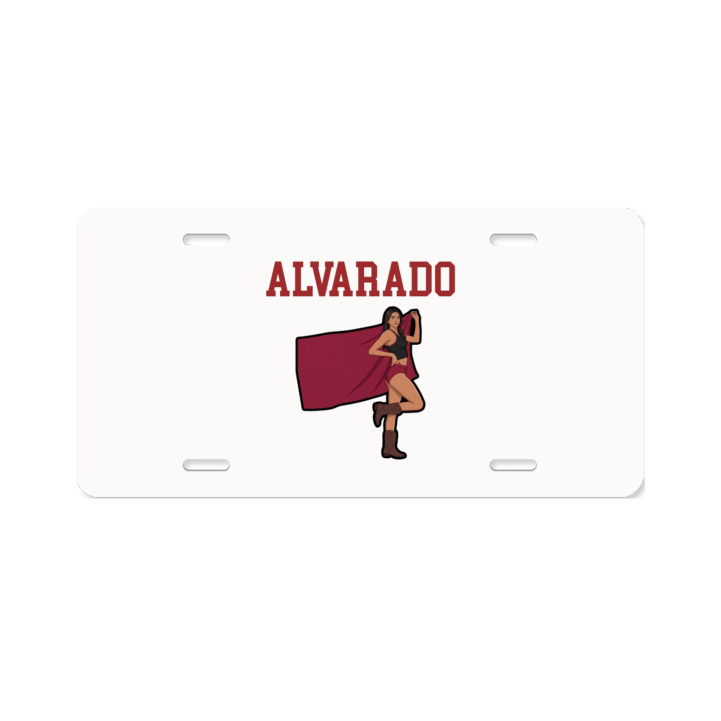 License Plate — Shirsey in Classic