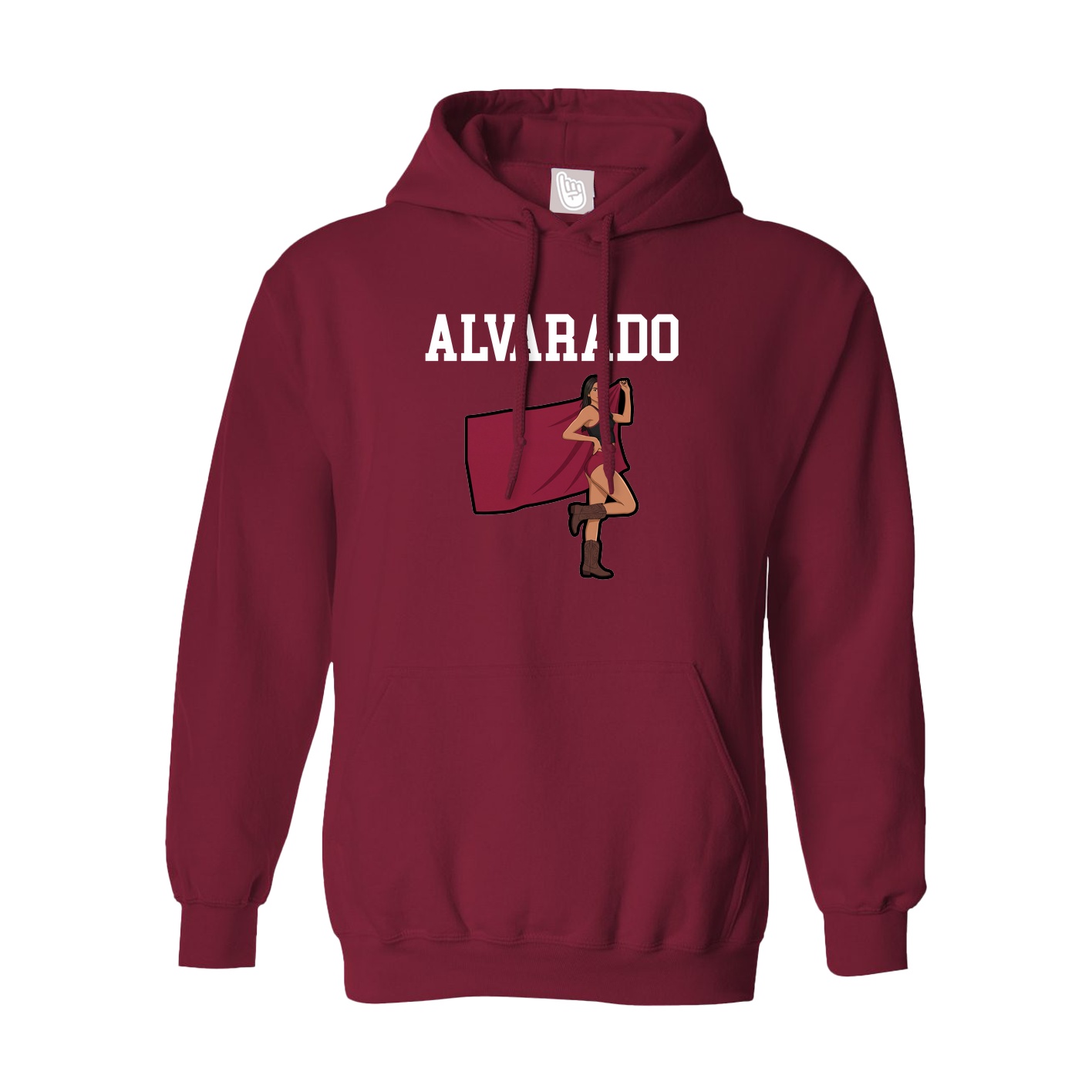 Hoodie — Shirsey in Cardinal