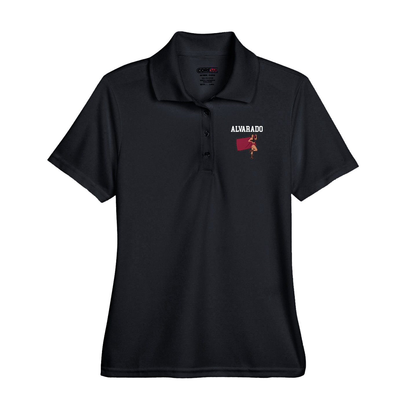 Performance Polo — Shirsey in Black