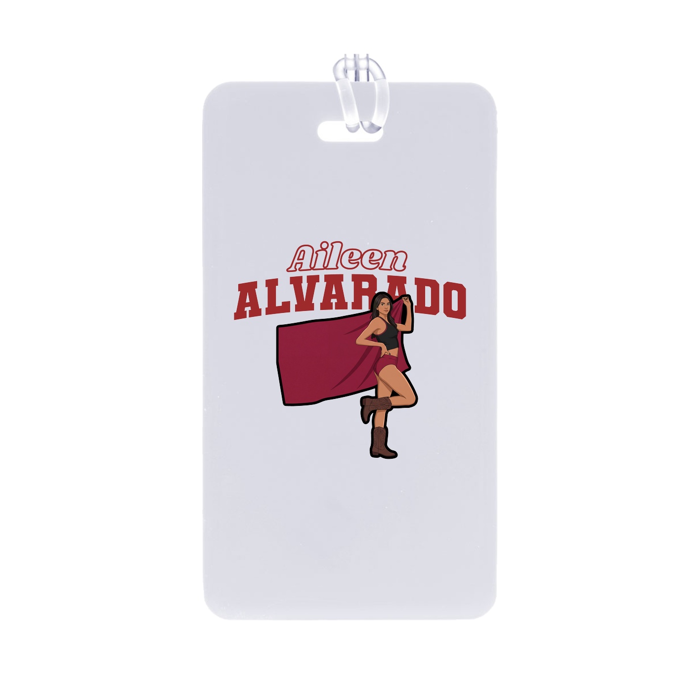 Bag Tag — Name Arch in Classic