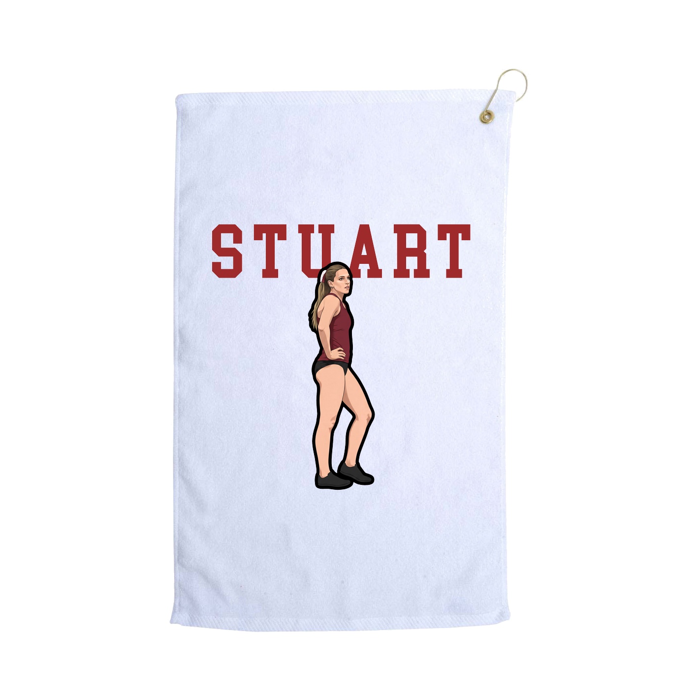 Golf Towel — Shirsey in White