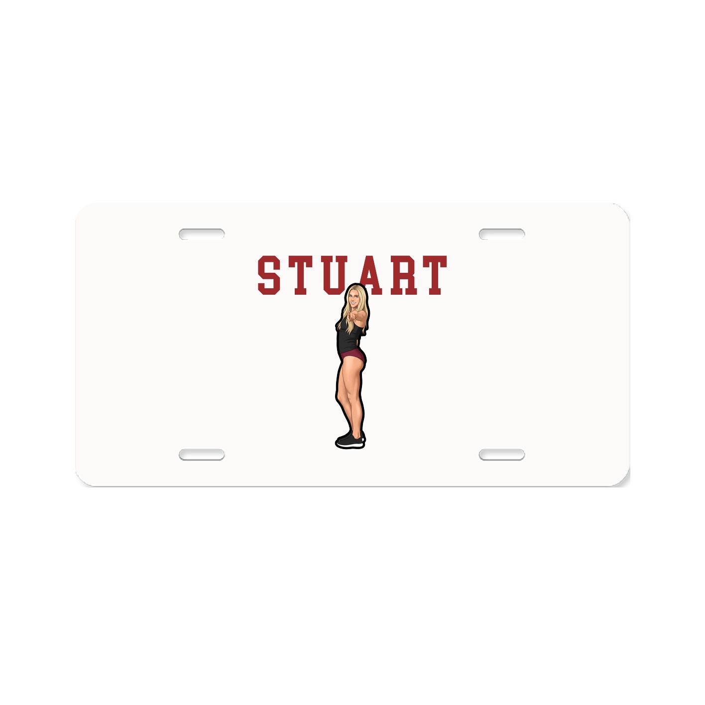 License Plate — Shirsey in Classic
