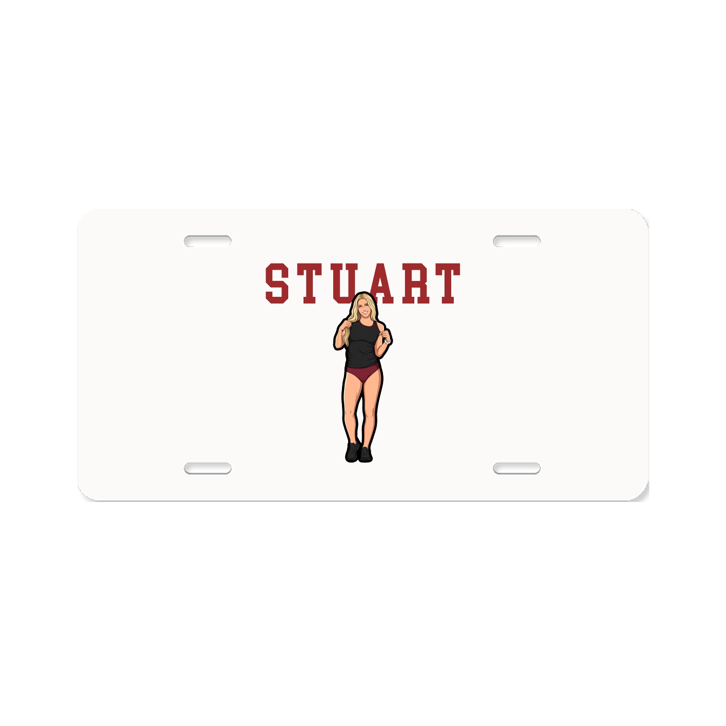 License Plate — Shirsey in Classic