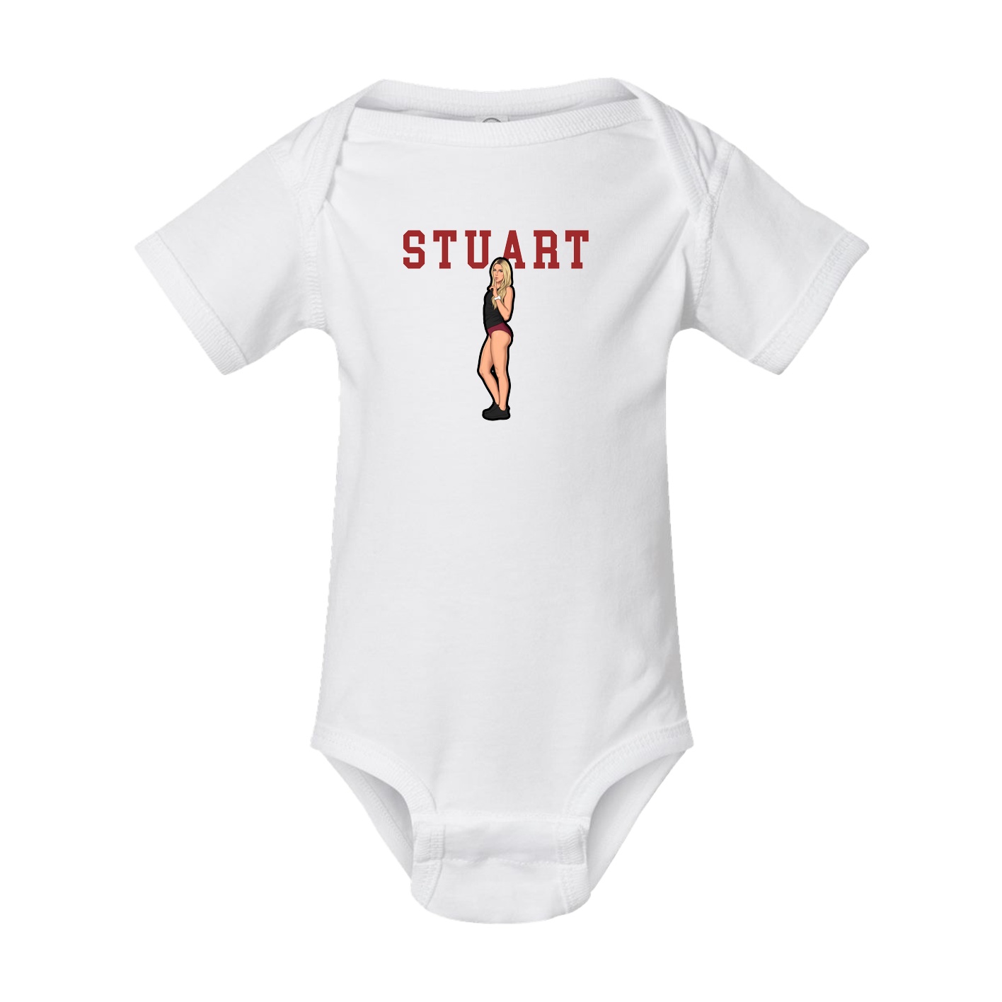 Baby Onesie — Shirsey in White