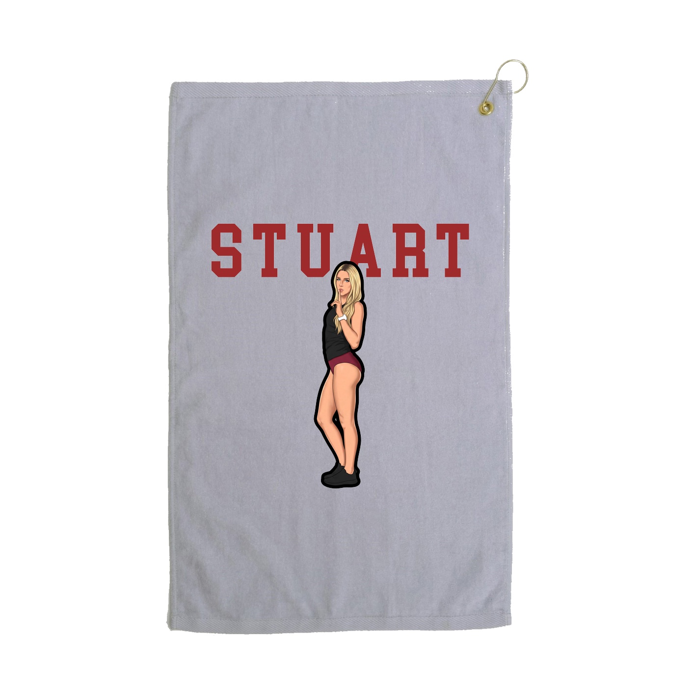 Terry Velour Golf Towel