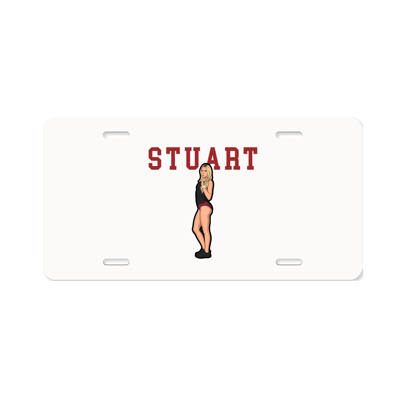 License Plate — Shirsey in Classic
