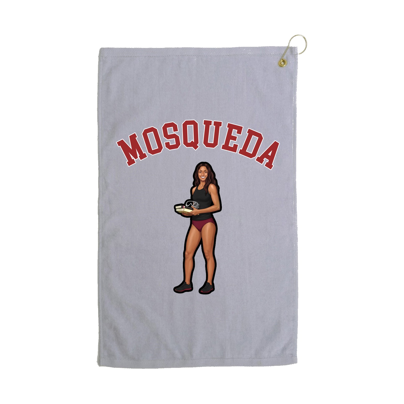 Golf Towel — Shirsey Arch in Grey
