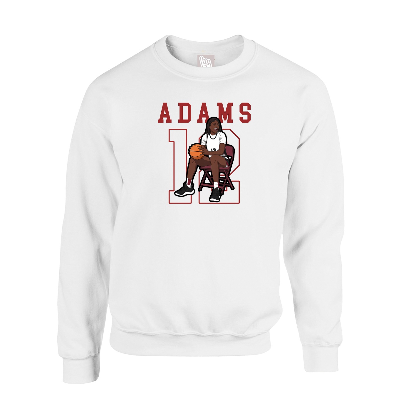 Fleece Crew — Shirsey in White