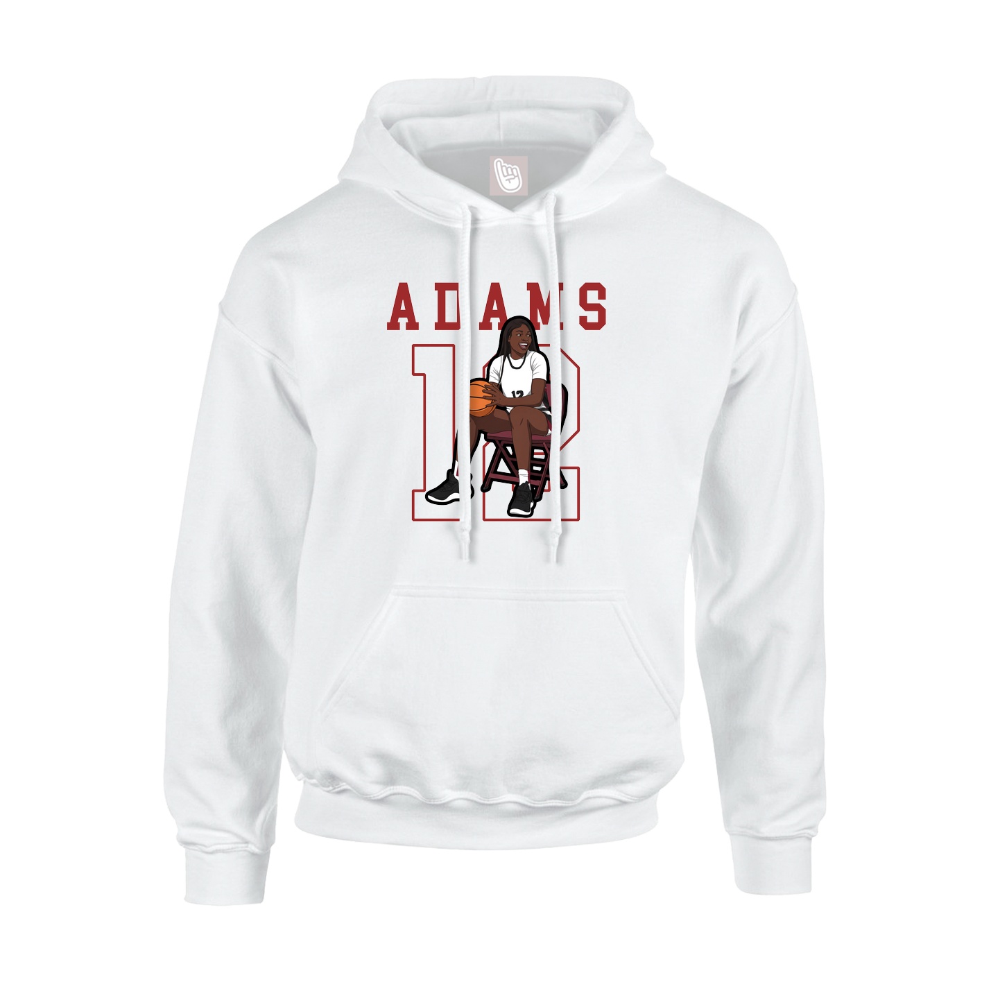 Youth Hoodie — Shirsey in White