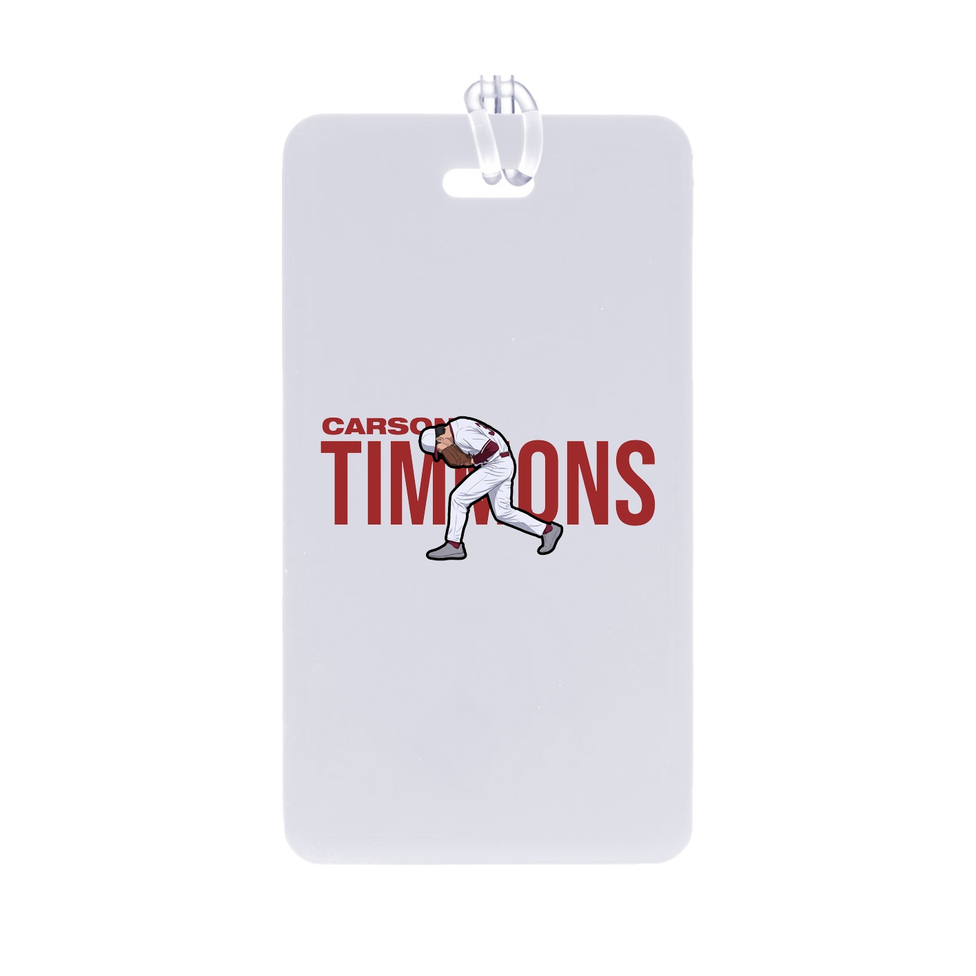 Bag Tag — Player Name in Classic