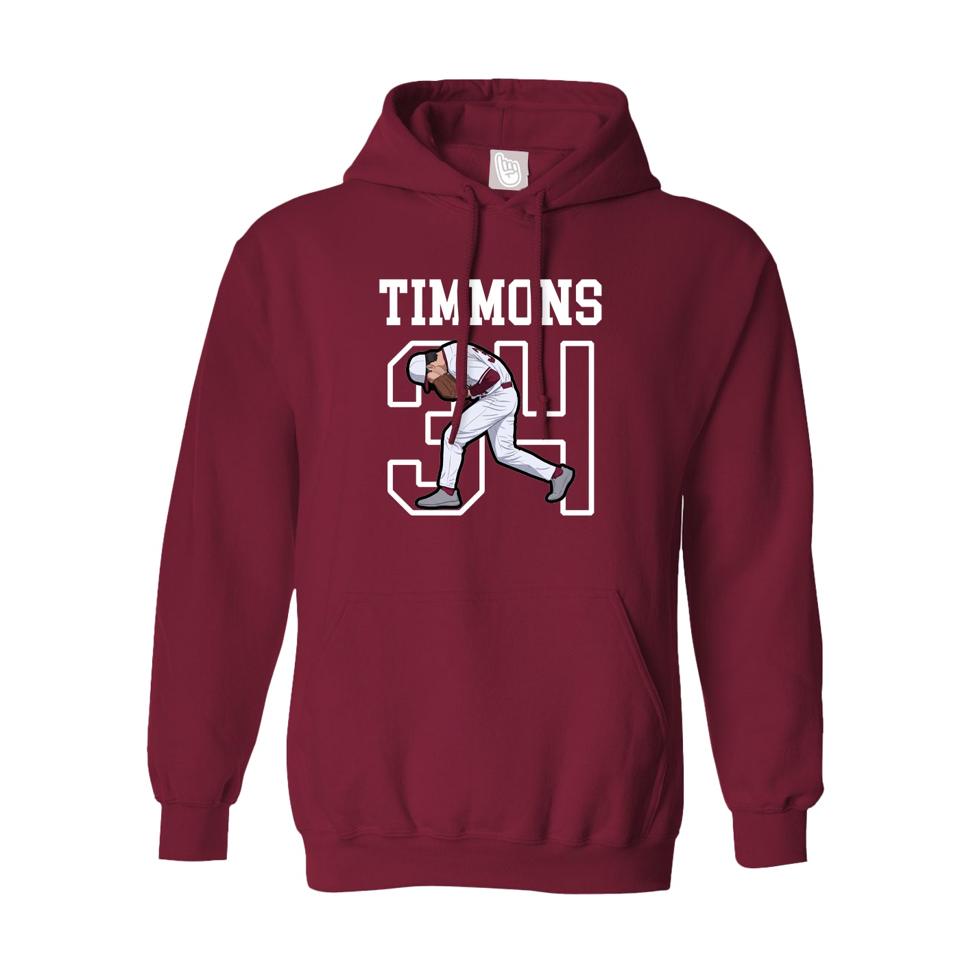 Hoodie — Shirsey in Cardinal