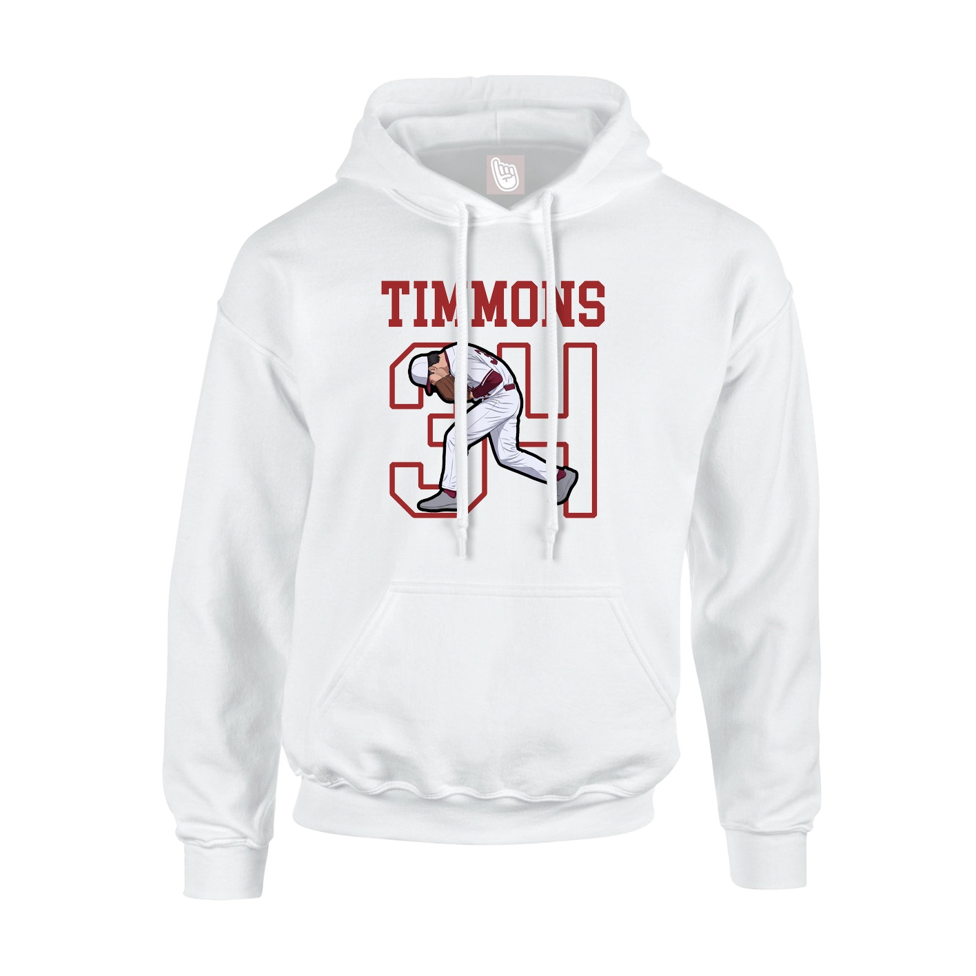 Youth Hoodie — Shirsey in White