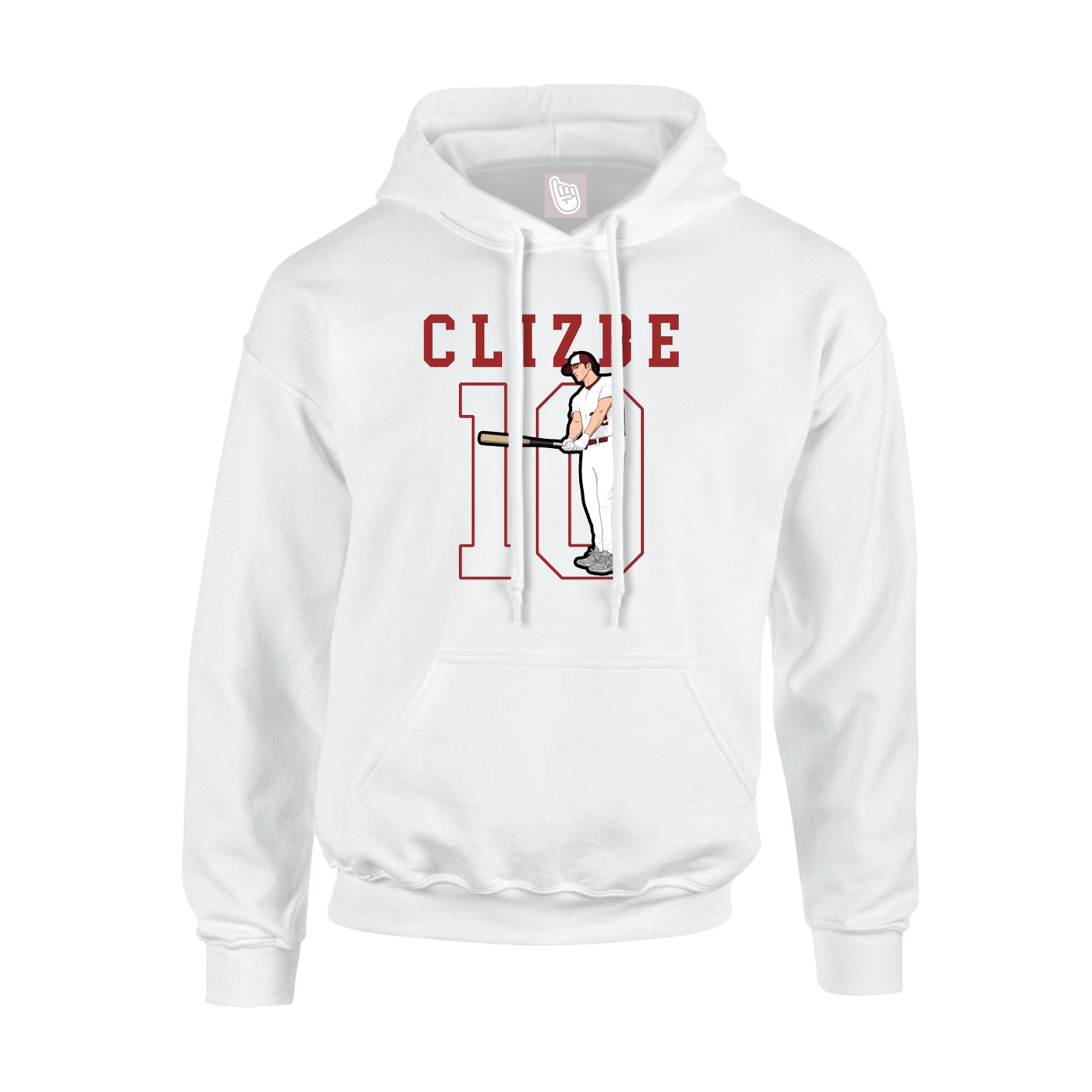 Hoodie — Shirsey in White
