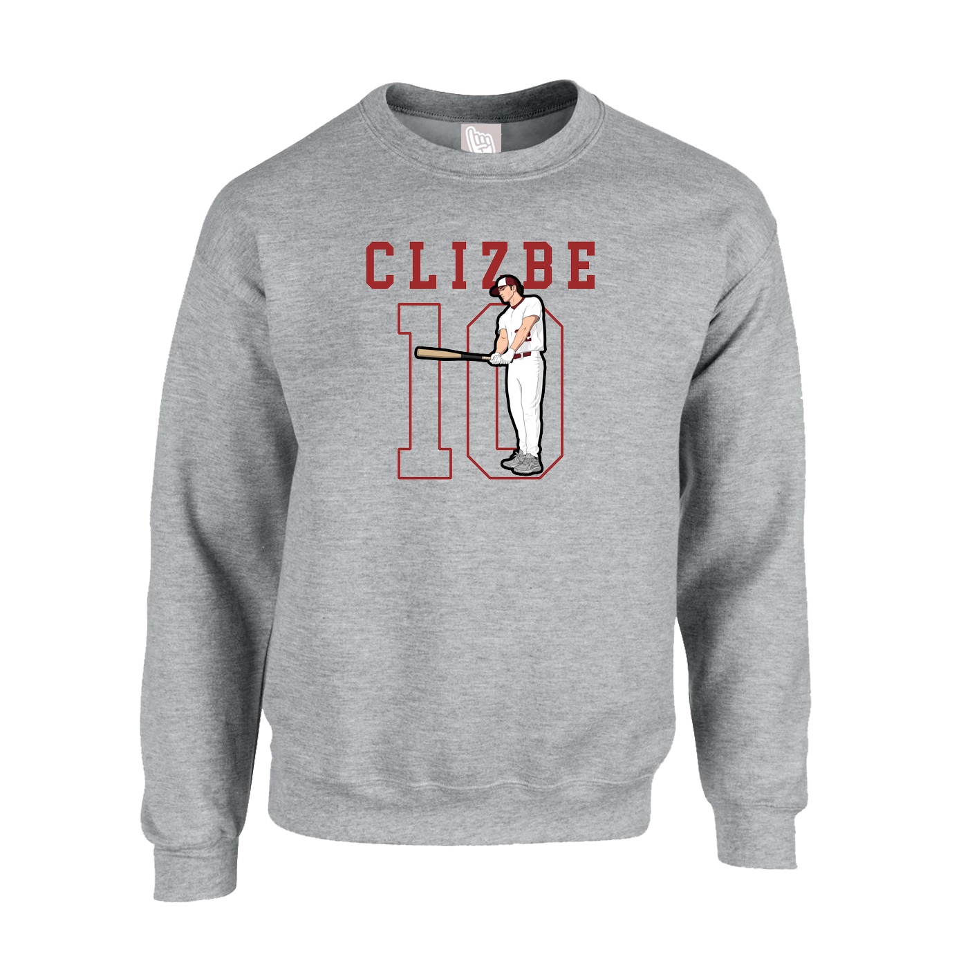 Fleece Crew — Shirsey in Grey