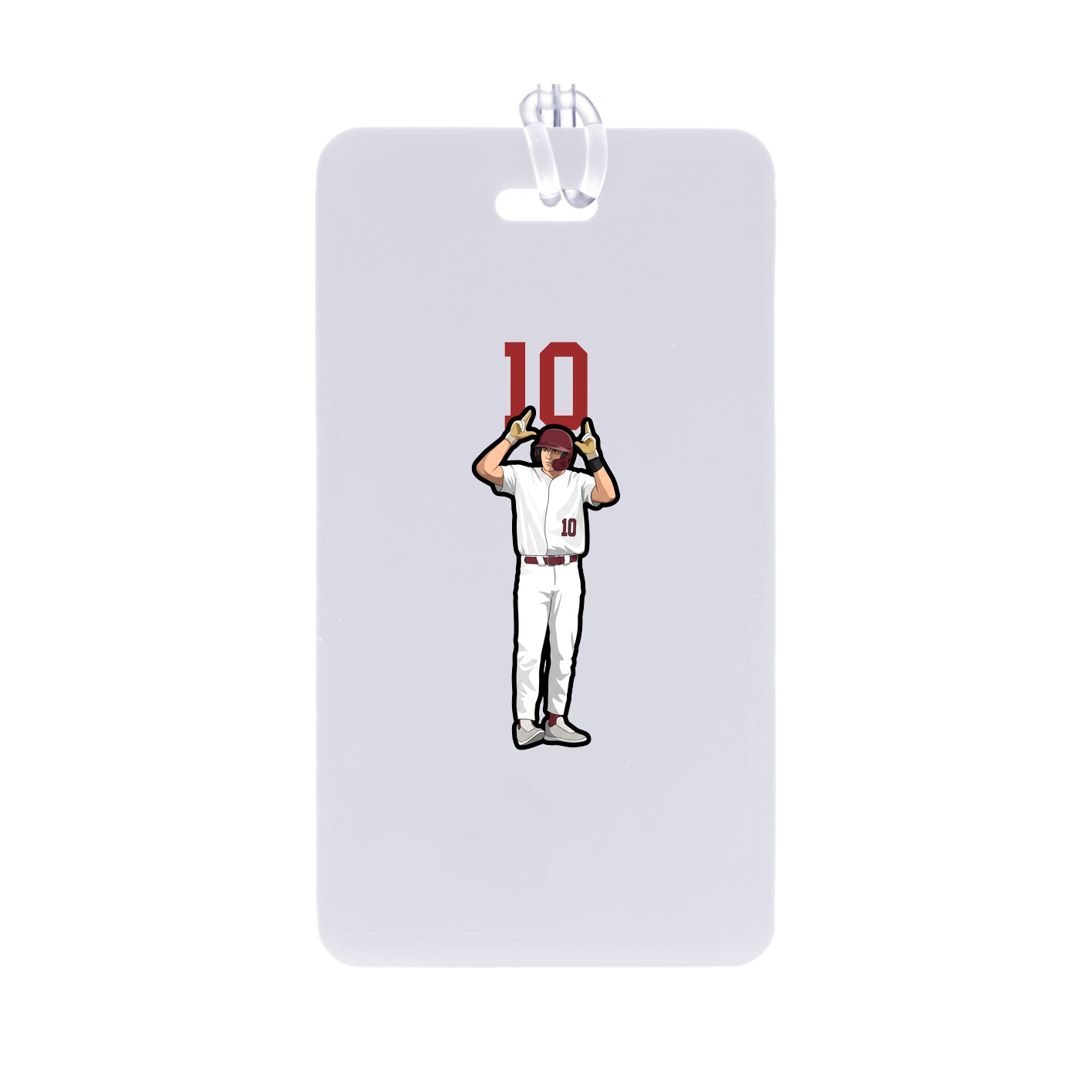 Bag Tag — Number Top in Classic