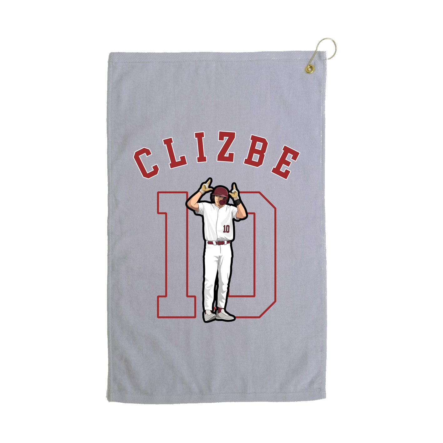 Golf Towel — Shirsey Arch in Grey