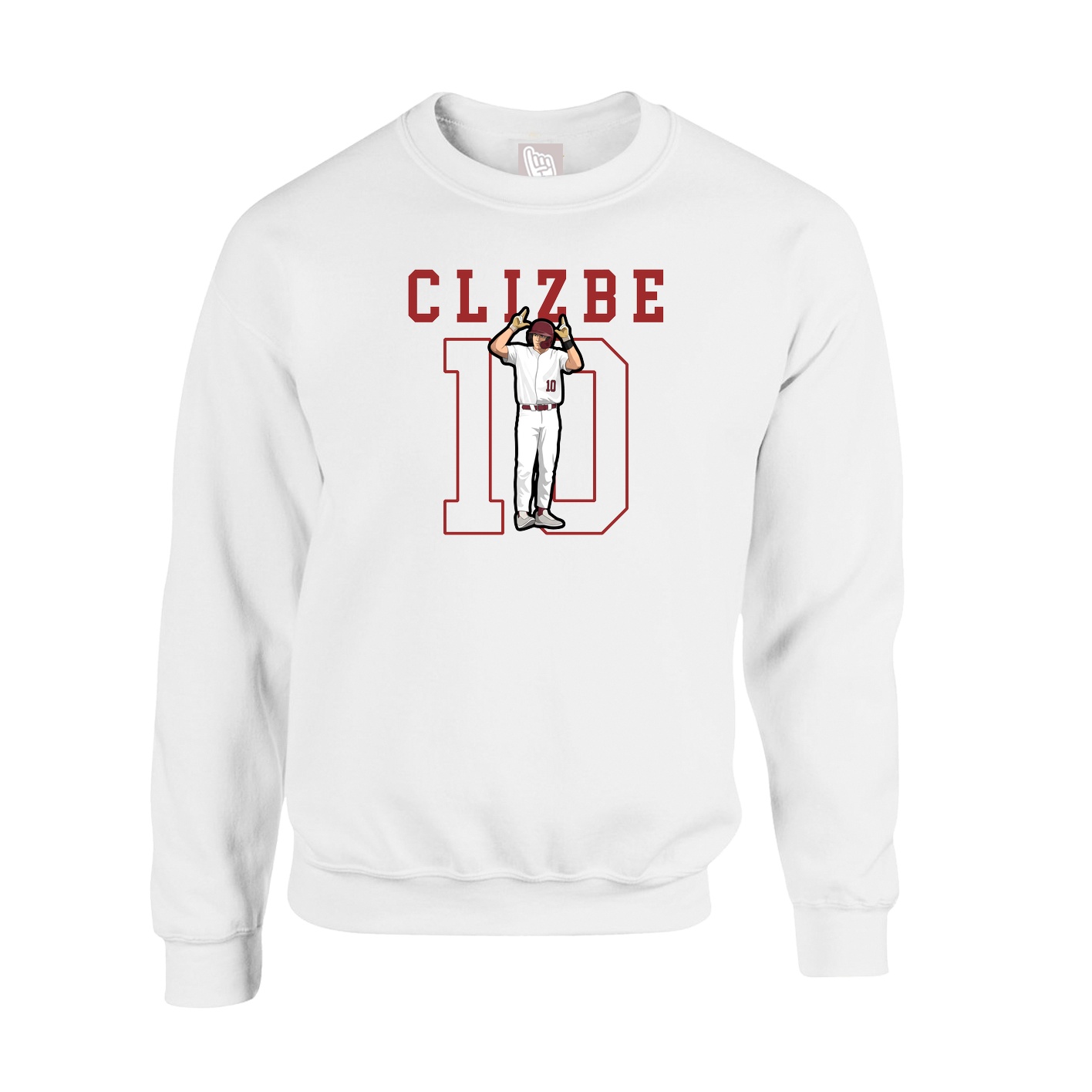 Fleece Crew — Shirsey in White