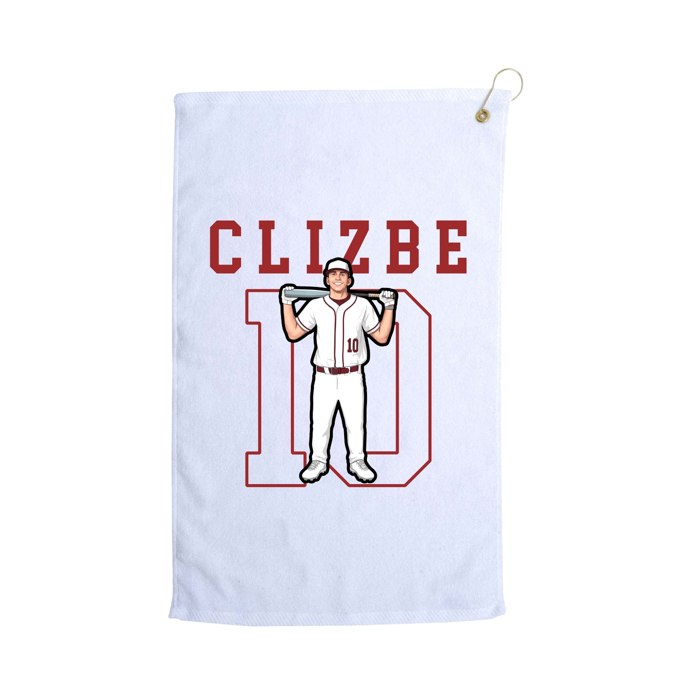 Golf Towel — Shirsey in White
