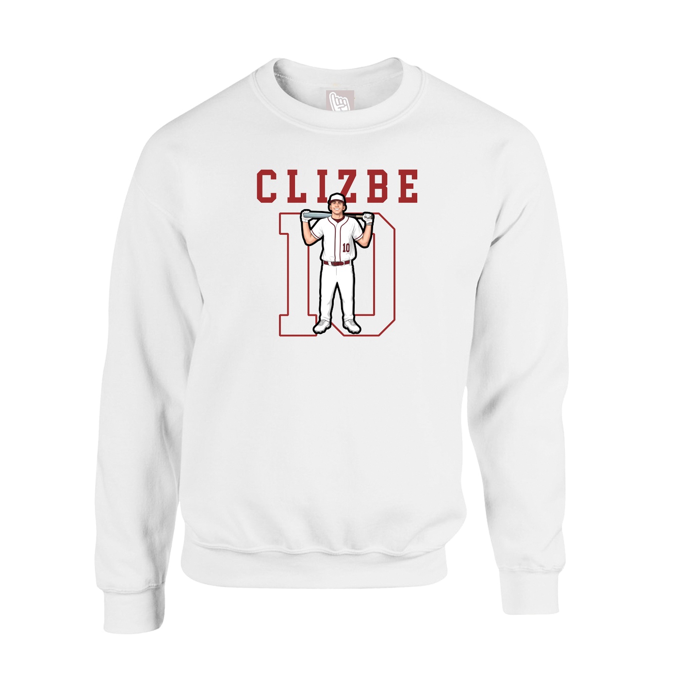 Fleece Crew — Shirsey in White
