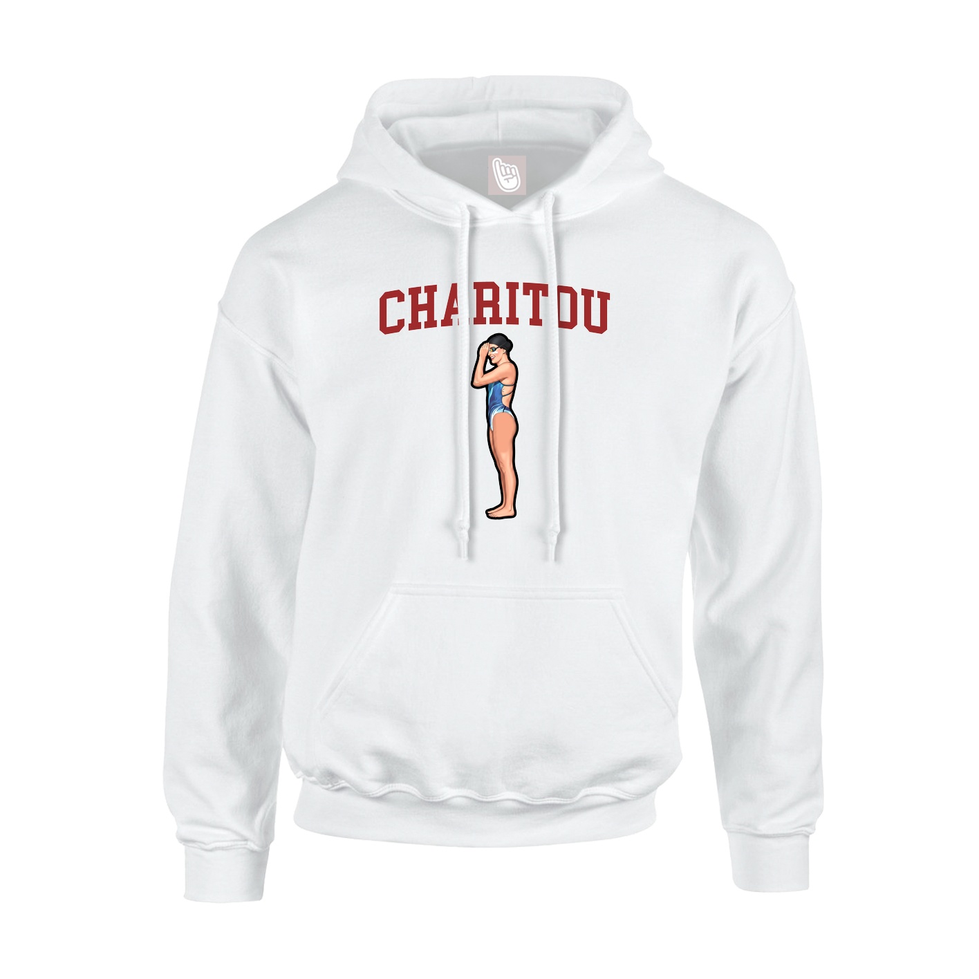 Youth Hoodie — Shirsey in White