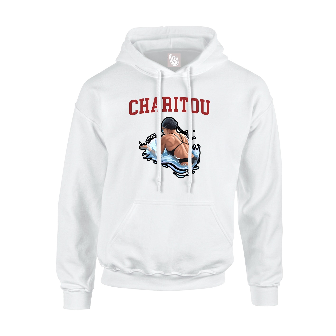 Youth Hoodie — Shirsey in White