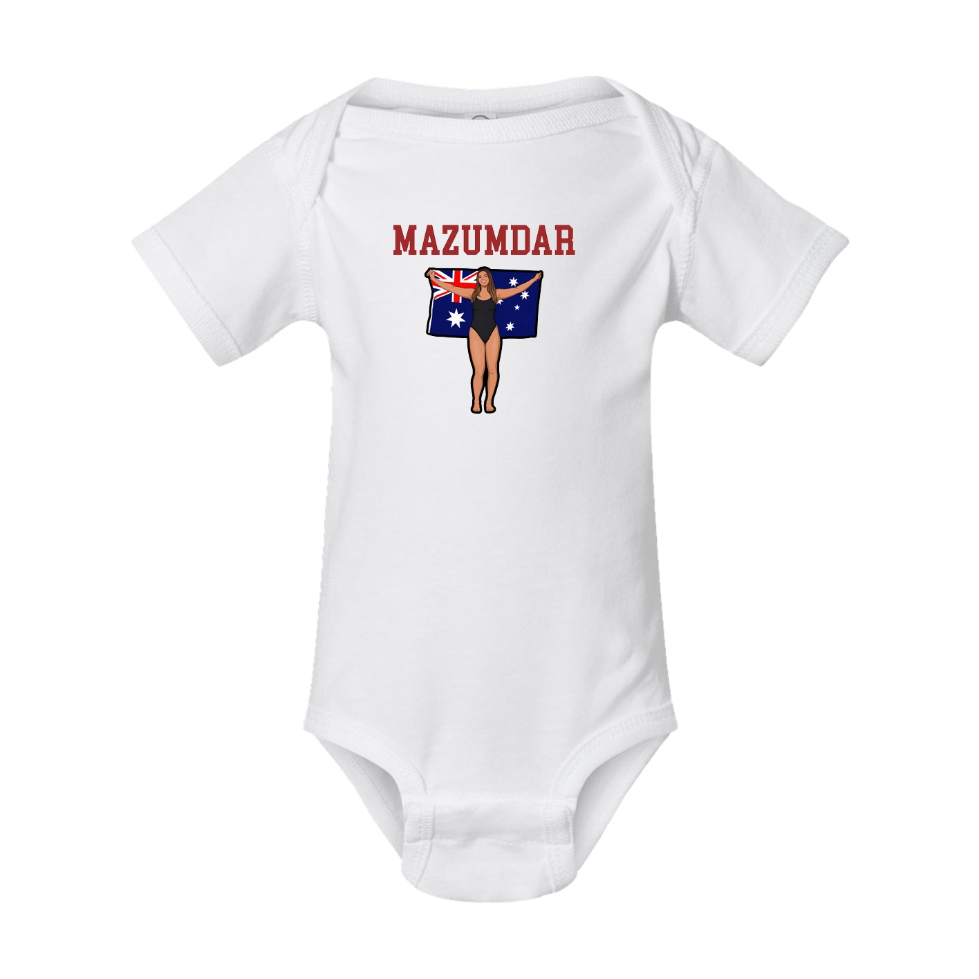 Baby Onesie — Shirsey in White