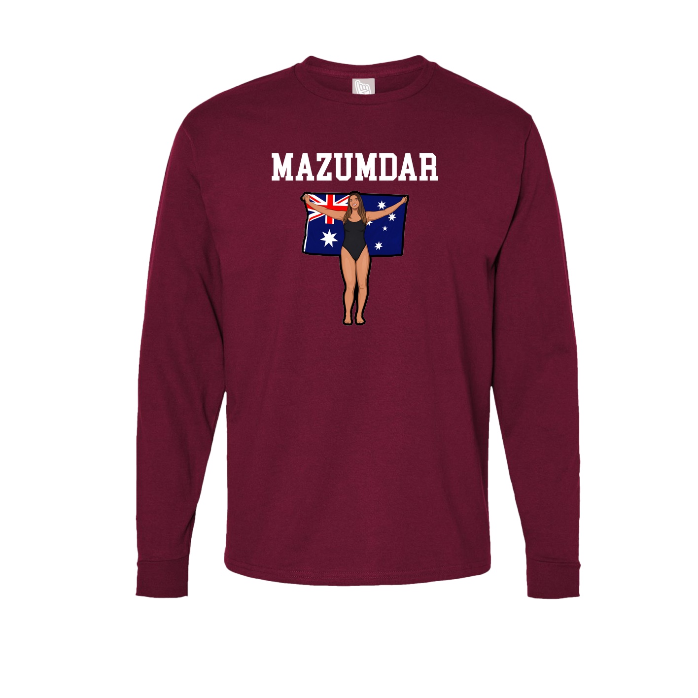 Long Sleeve Tee — Shirsey in Cardinal