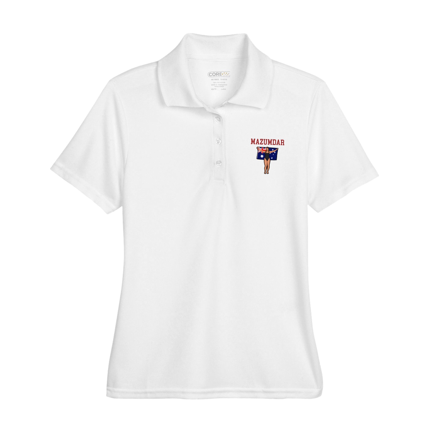Womens Performance Polo — Shirsey in White