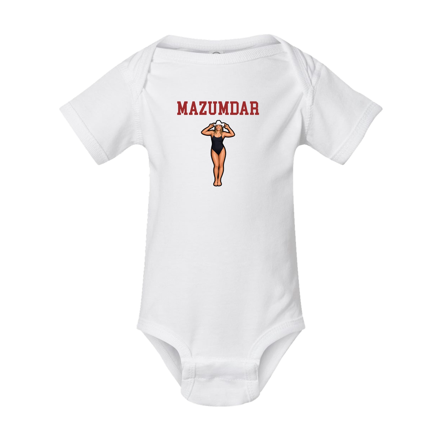 Baby Onesie — Shirsey in White