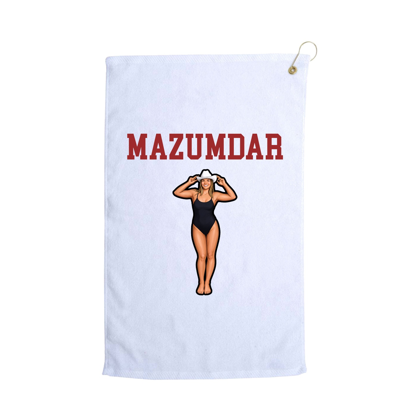 Golf Towel — Shirsey in White