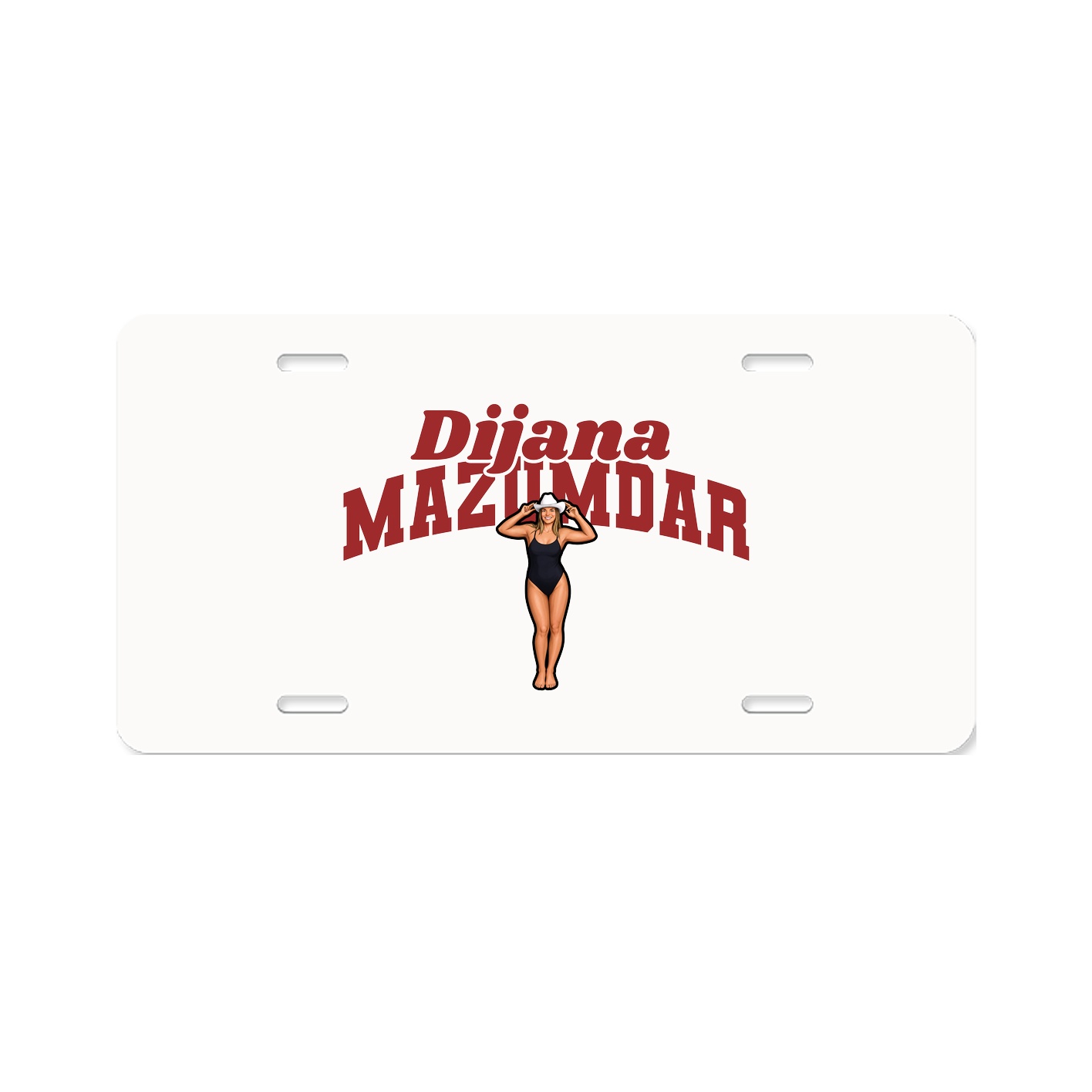 License Plate — Signature Arch in Classic
