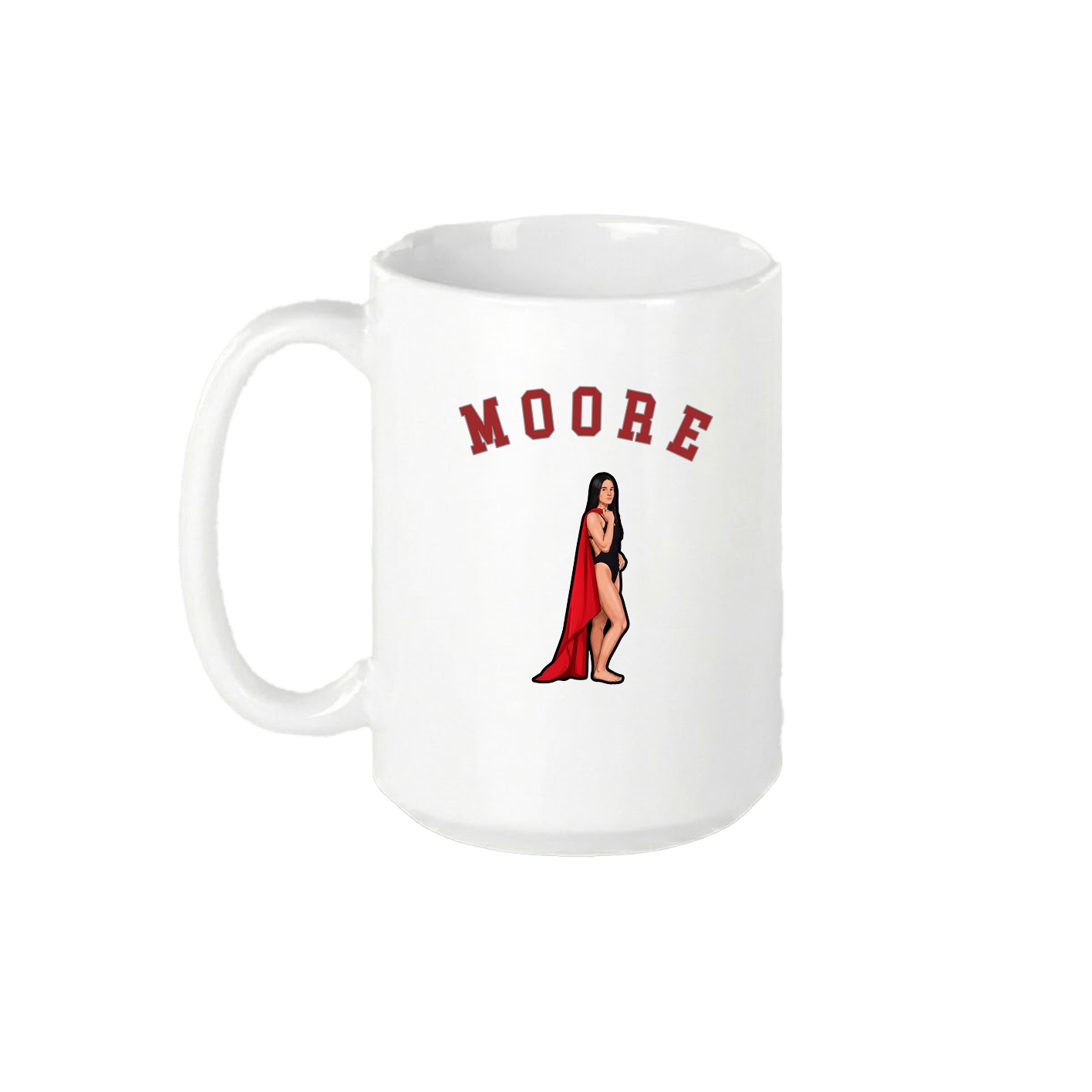 15oz Coffee Mug — Shirsey Arch in White