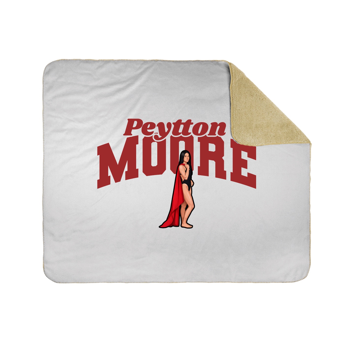Throw Blanket — Signature Arch in White