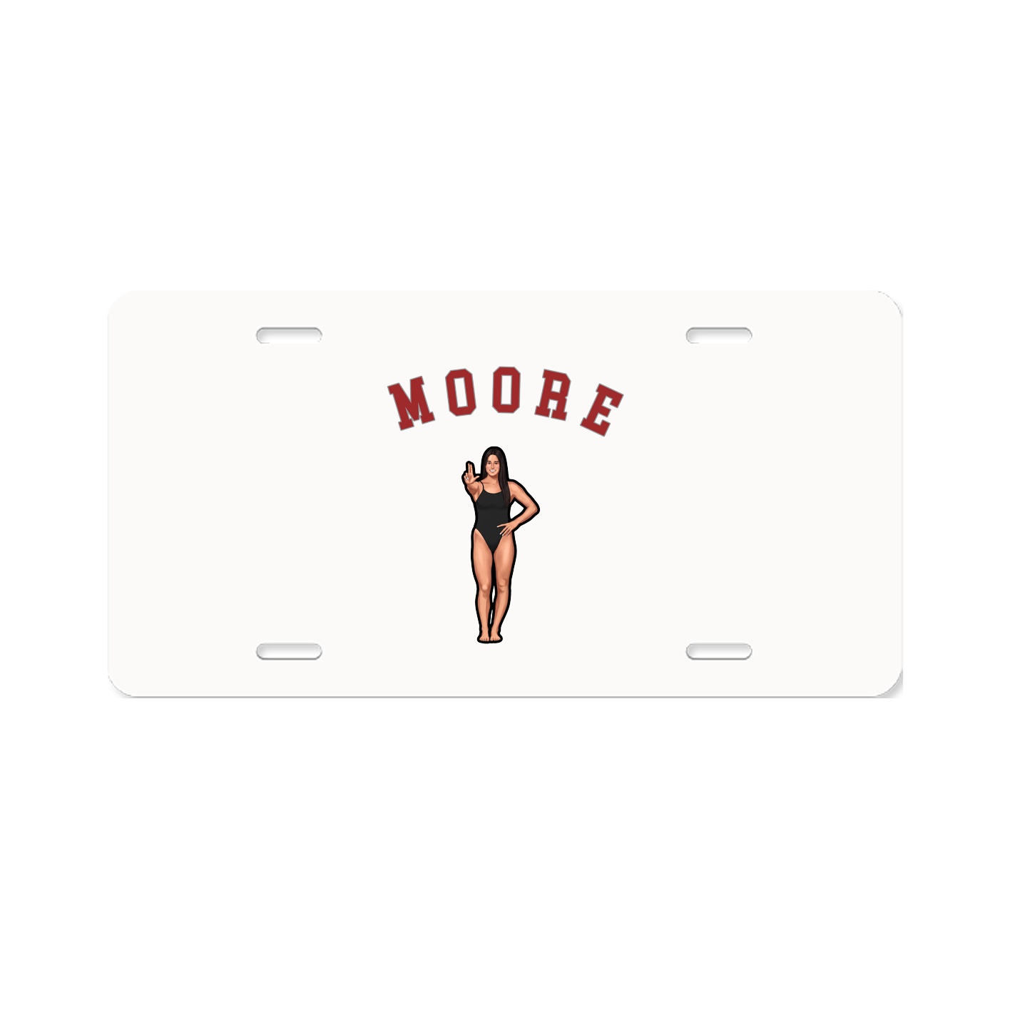 License Plate — Shirsey Arch in Classic